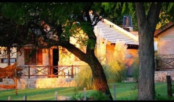 A la foto es mostra l'objecte Cabañas Raices situat a la ciutat de Mina Clavero.