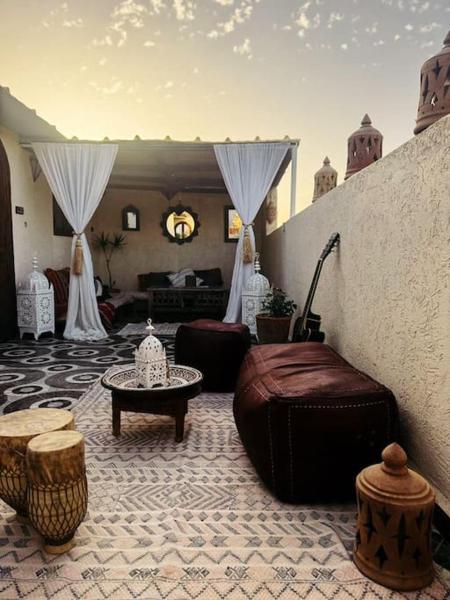 Auf dem Foto ist das Objekt Berber Riad Villa Aourir Agadir in der Stadt Elma zu sehen.