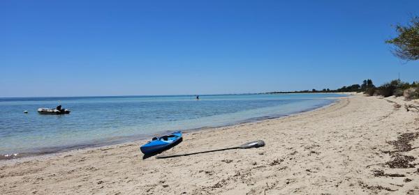 Na zdjęciu widoczny jest obiekt Beach side apartment Quindalup położony w mieście Quindalup.