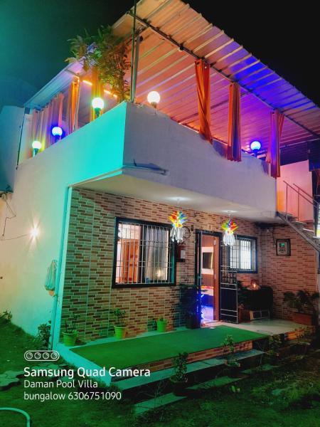 A la foto es mostra l'objecte Daman Pool Villa Bungalow situat a la ciutat de Marwad.