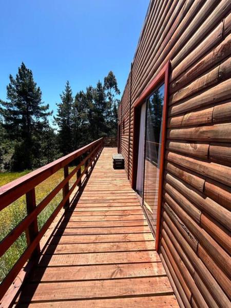 Nella foto è visibile l'oggetto Casa Eco Bosque situato nella città di Marchihue.