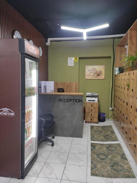 A la foto es mostra l'objecte Hostel KOCHEVNIK CAPSULE HOTEL Almaty situat a la ciutat de Imeni Stalina.