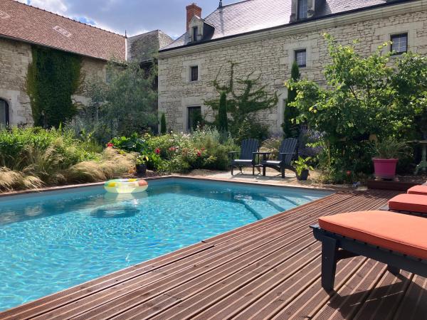 A la foto es mostra l'objecte Le Manoir des Sables - Chambre familiale grand confort situat a la ciutat de Prinçay.
