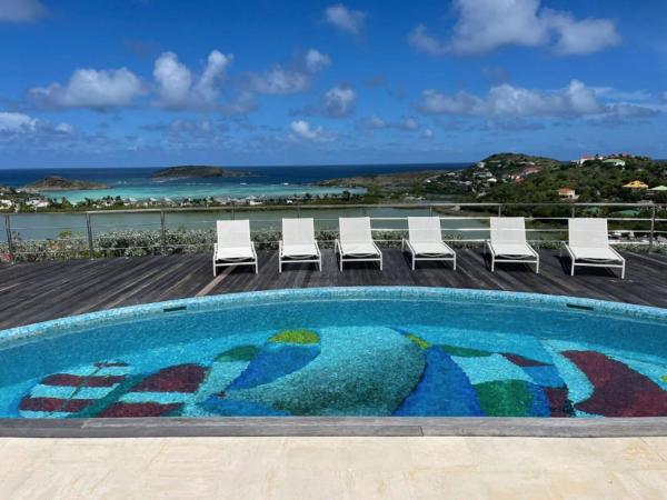 Villa BOT- EVERSAIL avec vue panoramique sur l'océan, Saint Barthelemy