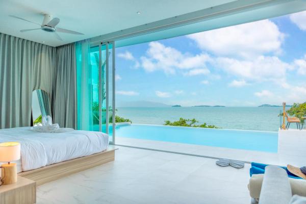 På billedet ses objektet Beachfront Secret Tides Villa Mar beliggende i byen Koh Samui.