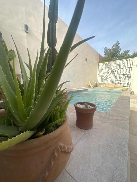 Na fotografii je vidět objekt Maison de ville avec piscine privée nacházející se ve městě Marakéš.