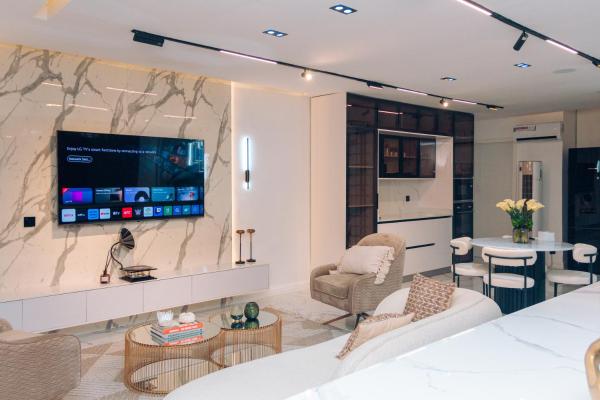 På billedet ses objektet Wakatee Apartments - Luxury 2 bedrooms Apartment beliggende i byen Victoria Island.