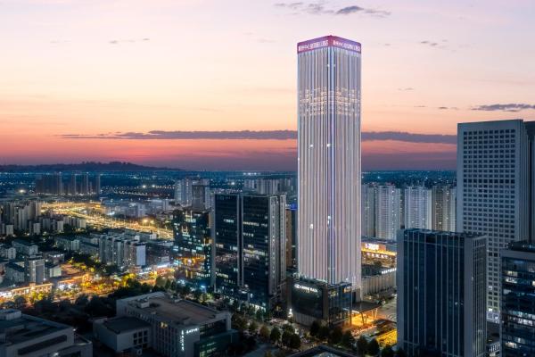 En la foto se muestra el objeto Crowne Plaza Taizhou City Center by IHG ubicado en la ciudad de Taizhou.