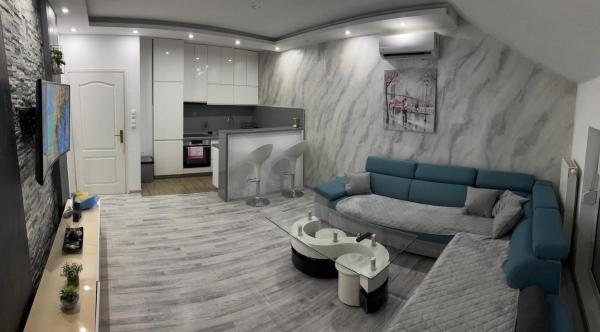 Na zdjęciu widoczny jest obiekt Apartman Stars położony w mieście Brczko.
