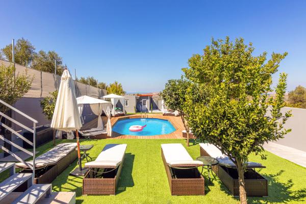 写真にはStamnoí市にあるIstamnos Terra Villa Infinity - Shared Pool 2が写っています。