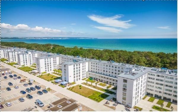 Na fotografii je vidět objekt Haus Zudar FeWo 03 Ferien-Ankerplatz in Prora