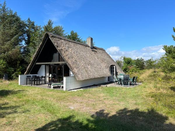 Na fotografii je vidět objekt Charmerende sommerhus - natur, hygge og ro nacházející se ve městě Ringkobing.