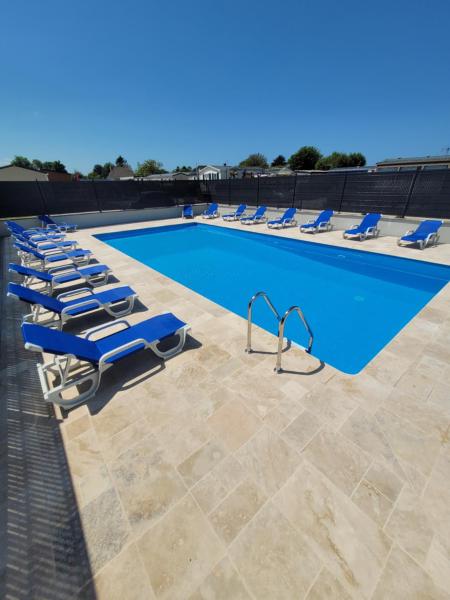 På billedet ses objektet Camping Le clos Savoye beliggende i byen Tocqueville-sur-Eu.