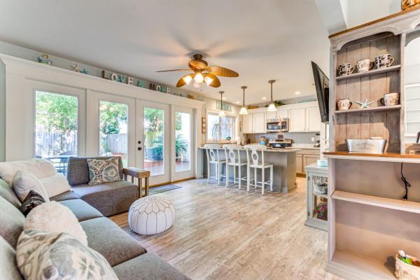 A la foto es mostra l'objecte 2 Private Outdoor Spaces Gulf Breeze Townhome! situat a la ciutat de Oriole Beach.