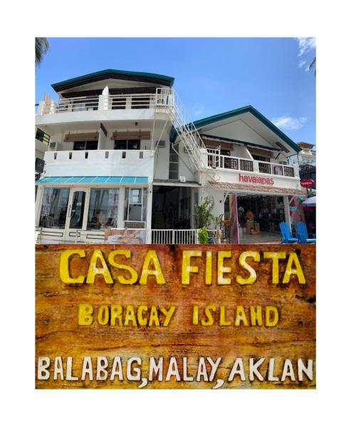 På bildet vises objektet Casa Fiesta Resort som ligger i byen Boracay.