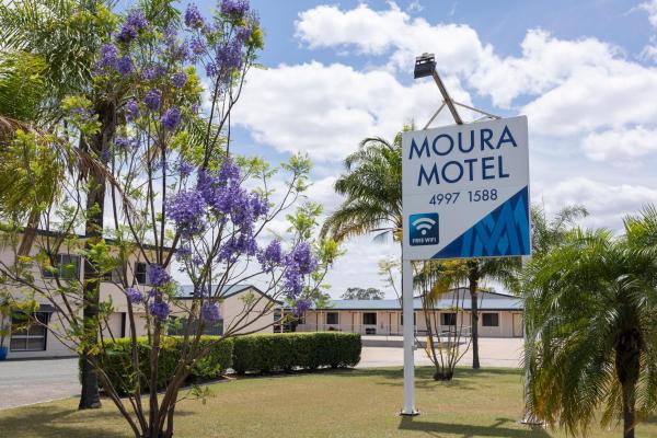 A la foto es mostra l'objecte Moura Motel situat a la ciutat de Moura.