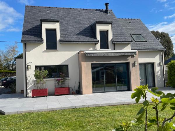 På billedet ses objektet Hébergement Golfe du Morbihan - Ty Baden beliggende i byen Baden.