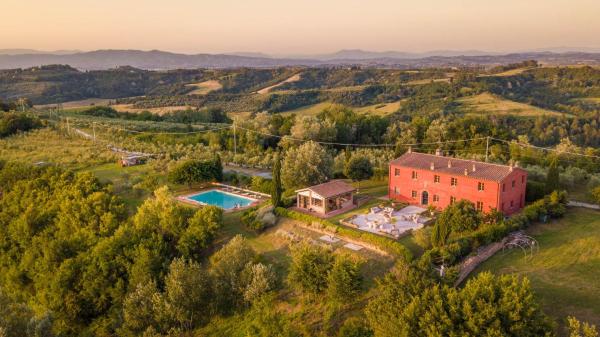 Kuvassa näkyy kohde Villa San Miniato, joka sijaitsee kaupungissa San Miniato.