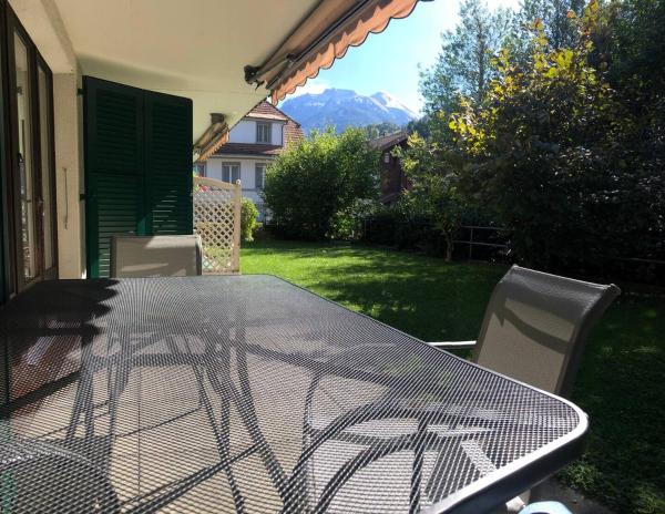 Nella foto è visibile l'oggetto 3 Minuten vom Bahnhof-Apartment situato nella città di Interlaken.