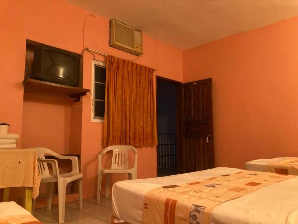 Habitación triple en hotel el almirante, Tecolutla