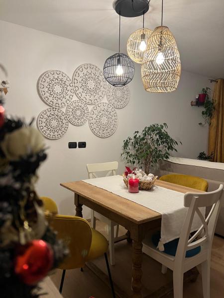 På billedet ses objektet Casa Carlotta Tesero-Relax and view beliggende i byen Tesero.