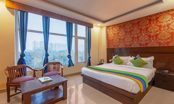 A la foto es mostra l'objecte Treebo Green View, Noida situat a la ciutat de Indirapuram.