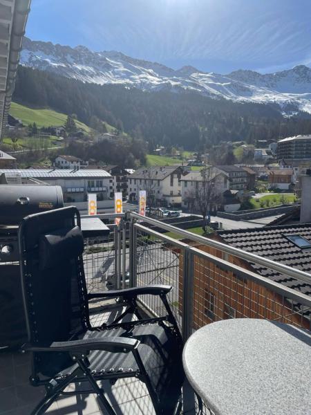 På billedet ses objektet Superspot Ferienwohnung mit Super Aussicht beliggende i byen Churwalden.