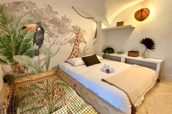 På billedet ses objektet The Jungle - Superbe appartement au coeur de Lyon ! beliggende i byen Lyon.
