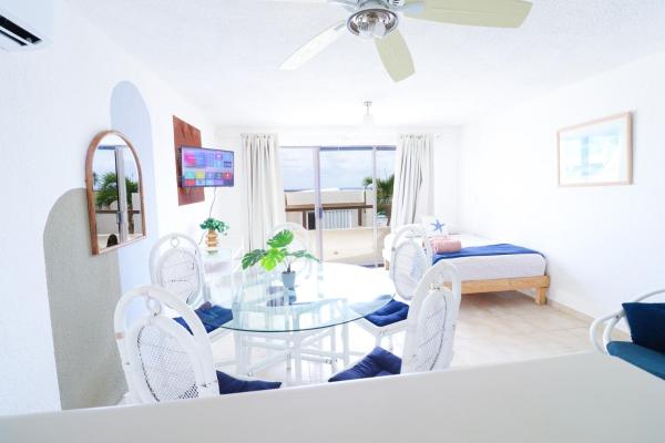 Condo with Balcony & Partial Ocean View at Marlin, Cancún