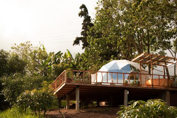 A la foto es mostra l'objecte Wallaby Glamping situat a la ciutat de Silvania.