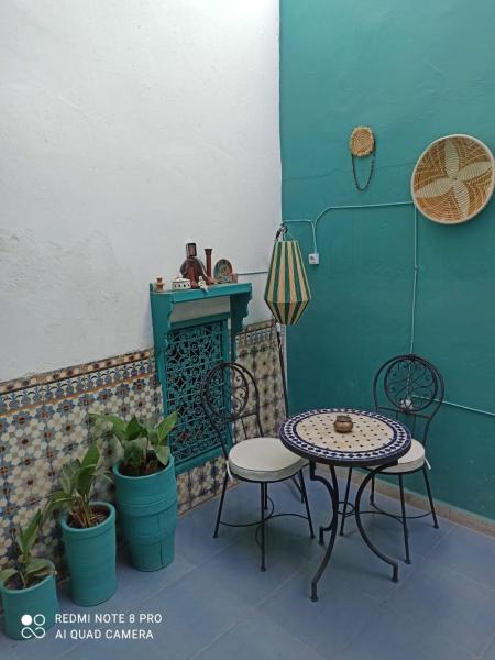 Na fotografii je vidět objekt Riad rajad Marrakech nacházející se ve městě Marakéš.