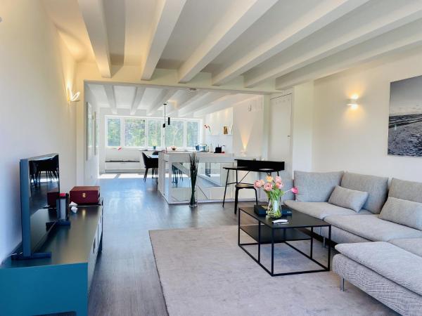 A la foto es mostra l'objecte Ferienwohnung FischerLoft im Haus Hiddensee Prora situat a la ciutat de Binz.
