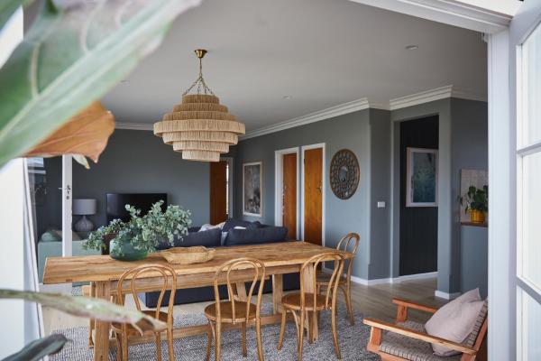 På billedet ses objektet Coach Road Beach House beliggende i byen Indented Head.