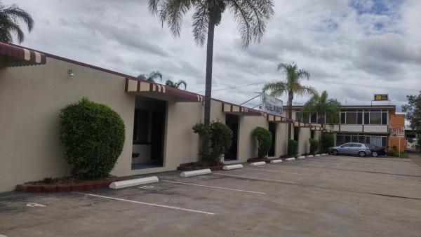 A la foto es mostra l'objecte Motel Monaco situat a la ciutat de Ipswich.