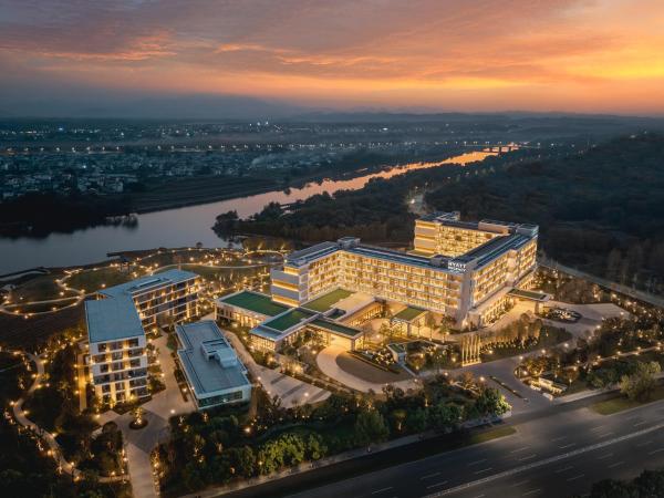 På bildet vises objektet Hyatt Regency Huangshan Hengjiangwan som ligger i byen Xiuning.