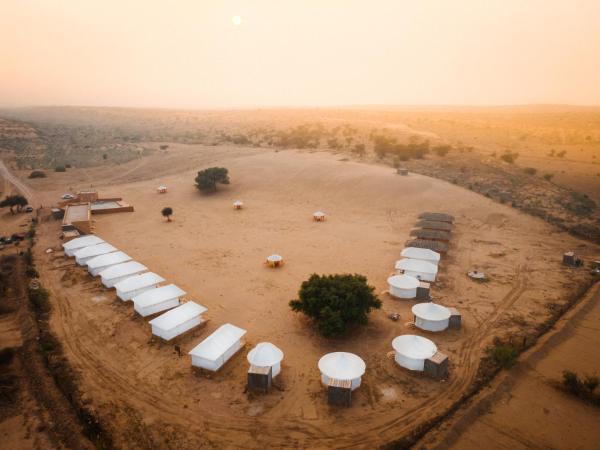 På billedet ses objektet Desert Vista Camp Jaisalmer beliggende i byen Kūri.