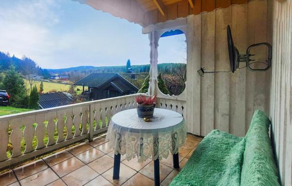 Na zdjęciu widoczny jest obiekt Gorgeous Home In Skollenborg położony w mieście Vestfossen.