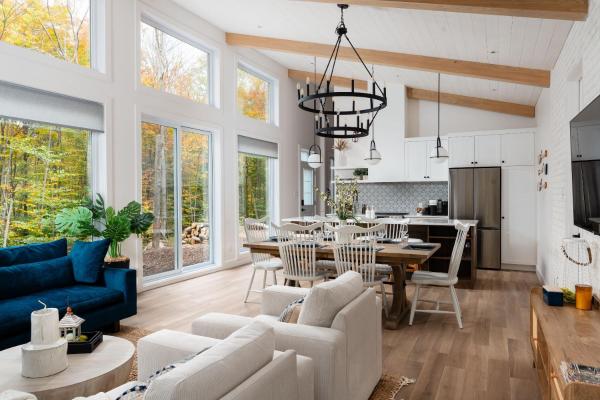 Fotografie 1: Chalet Eau, style Lake house à Tremblant