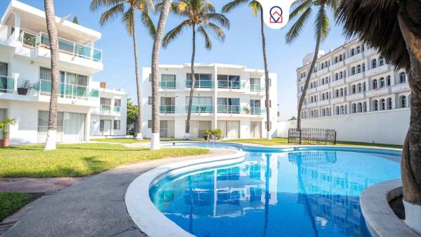 A la foto es mostra l'objecte Playa Azul Apt with Sea views & Pool situat a la ciutat de Manzanillo.