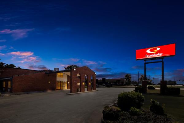A la foto es mostra l'objecte Econo lodge Kennett situat a la ciutat de Hayti.