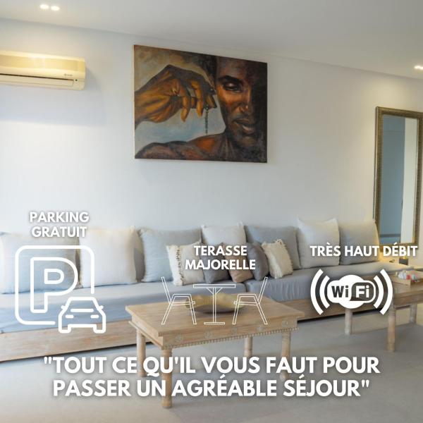 Suite Majorelle - Luxe-terasse-parking Privée - 마라케시