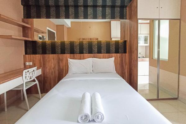 Auf dem Foto ist das Objekt Classic Studio at Student Castle Yogyakarta Apartment By Travelio in der Stadt Seturan zu sehen.