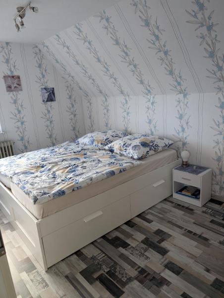 På bilden syns objektet Gemütliches Gästezimmer an der Nordsee som ligger i staden Pewsum.