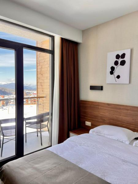 A la foto es mostra l'objecte Apartment in Bakuriani situat a la ciutat de Bakuriani.