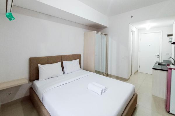 Auf dem Foto ist das Objekt Modern Look and Comfortable Studio Barsa City Apartment By Travelio in der Stadt Seturan zu sehen.