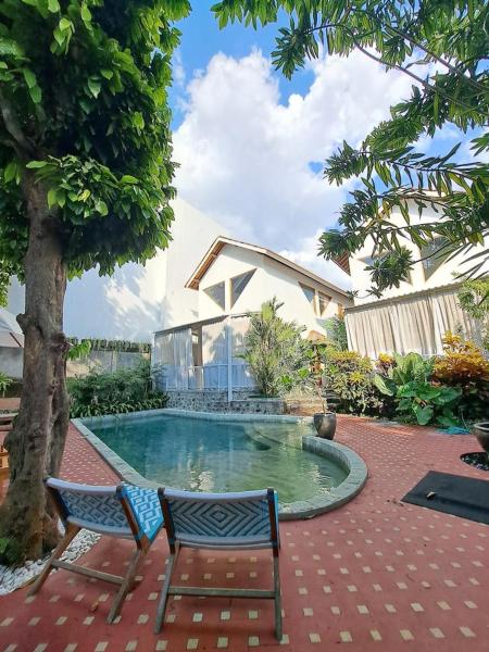 Relaxing Mezzanine 4 in Pererenan Canggu Bali, I Feel Good Villa 4, Чангу