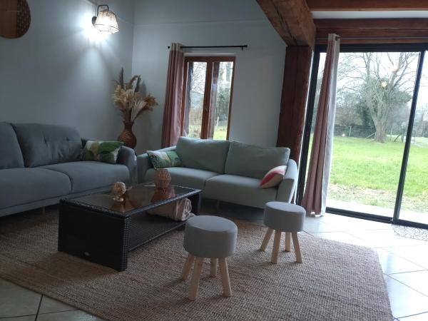 Nella foto è visibile l'oggetto Maison Normande La Bacane situato nella città di Lieurey.