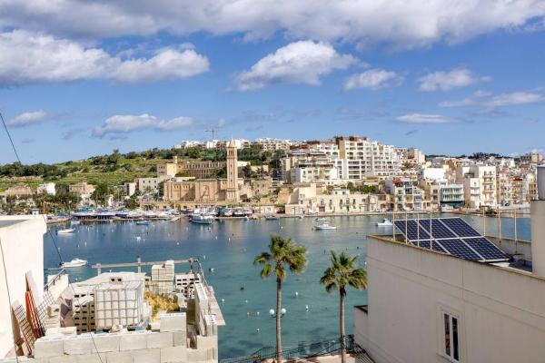 Na fotografii je vidět objekt Seaview, Beautiful 3br Apt 1 nacházející se ve městě Marsaskala.