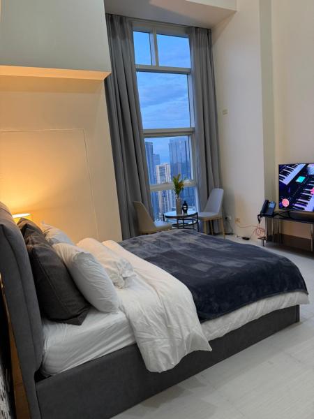 A la foto es mostra l'objecte Studio penthouse 1 situat a la ciutat de Manila.
