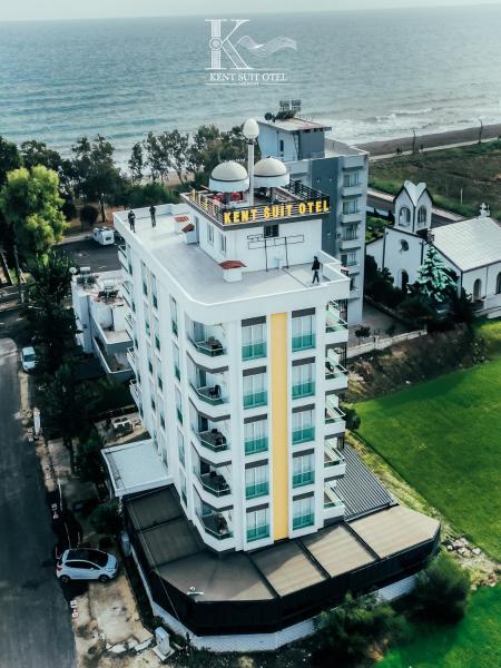 Na zdjęciu widoczny jest obiekt Mersin Kent Suit Hotel położony w mieście Arpaçbahşiş.